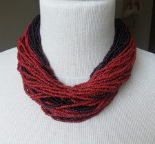 Collier ancien Indien multi