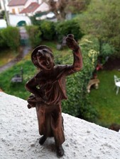 ancienne Statuette en régule PETIT MARIN   Pendule horloge  french antique