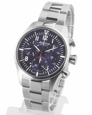 Montre pour homme Alpina e AL-371NN4S6B Startimer Pilot Chronograph 42 mm neu...