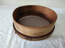 Ancien ustensile de Cuisine, Pâtisserie Tamis à Farine  Ø 21 cm