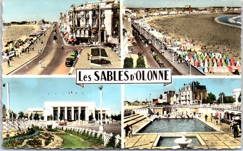 Les sables olonne - d'olonne, carte