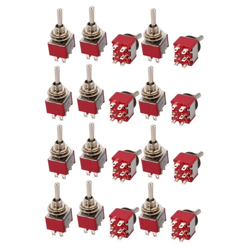 20pc switch bascule - on/on, 2