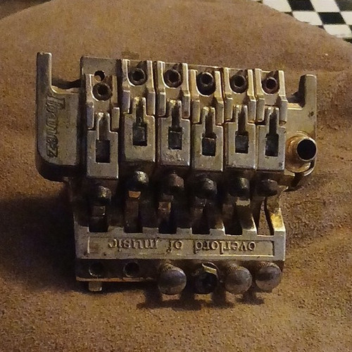 Kahler gold tremolo bridge - gold,