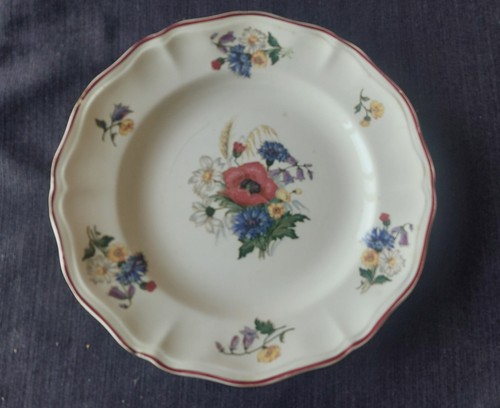 Assiette plate vintage - assiette,