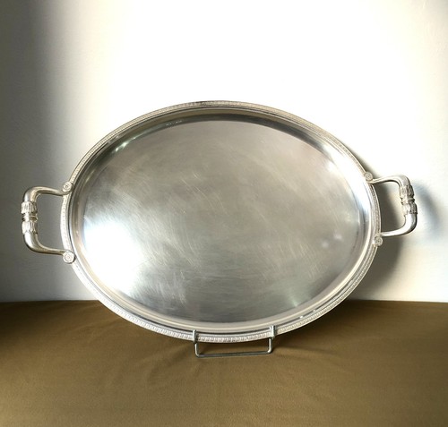 Grand plateau service ovale - de,