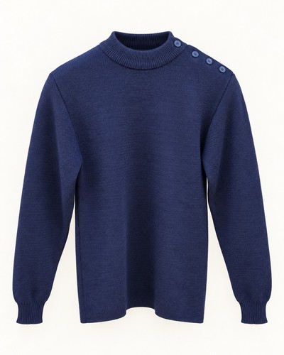 Saint james pull homme bleu - james,