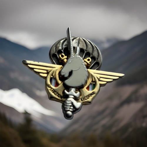 Insigne operation licorne - insigne,
