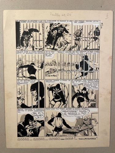 Fantax planche originale - -,