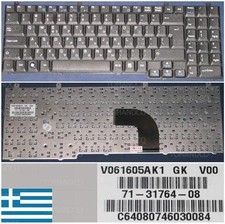 CLAVIER QWERTY GREC Packard Bell EasyNote ME35 V061605AK1 71-31764-08 7436700042