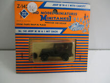 Z-142- JEEP M38 MINITANKS HO 1:87