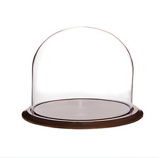 Dôme En Verre Avec socle Diamètre 30 Cm X Hauteur 35 Cm
