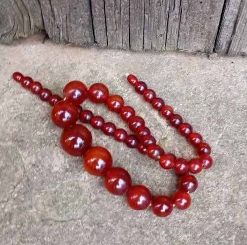 Ancien collier bakélite - ancien, en
