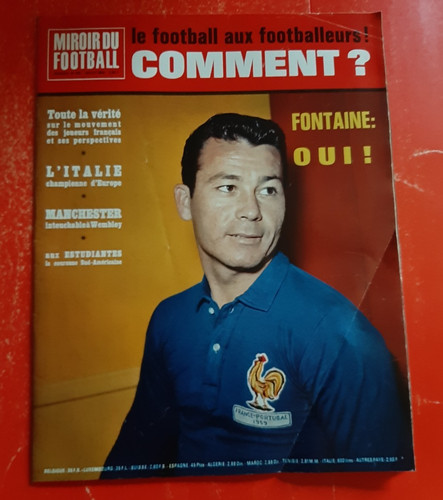 1968 miroir football 108 - miroir, n°108