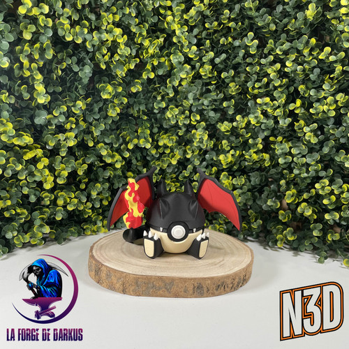006 dracaufeu ball shiny - #006,