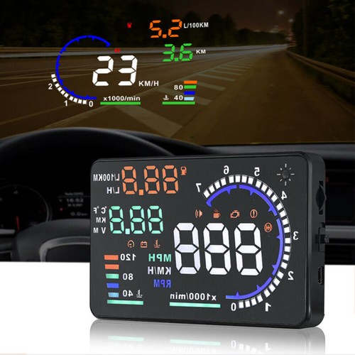Voiture hud obd vitesse - hud, alarme
