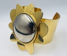 Bracelet Large En Plaqué Or