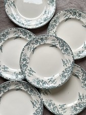 6 Assiettes Plates Terre de