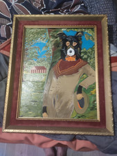 ancien tableau huile sur toile