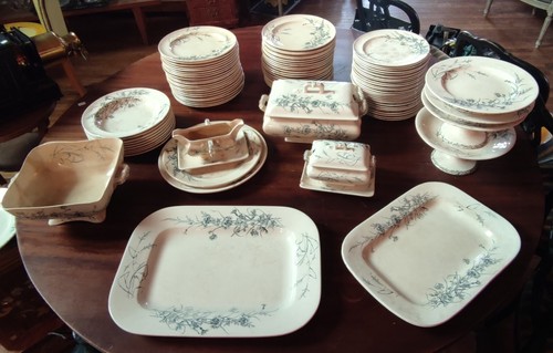 Ancien service vaisselle - vaisselle, 90