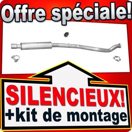 Silencieux intermédiaire pour - silencieux,
