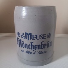 Chope en gres 50cl bière