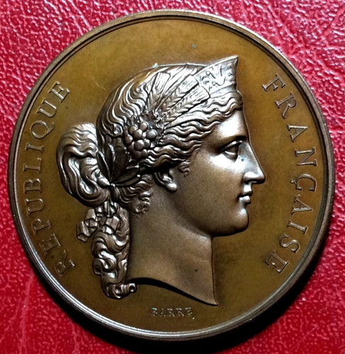 Médaille art nouveau marianne - art,