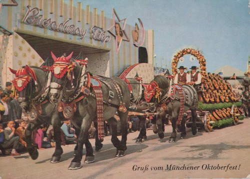 Ancienne carte postale munich - carte,