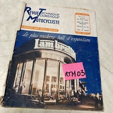 Revue Technique Motocycliste 129 1957 MZ250 ES 200 TWN Cornet volant magnétique