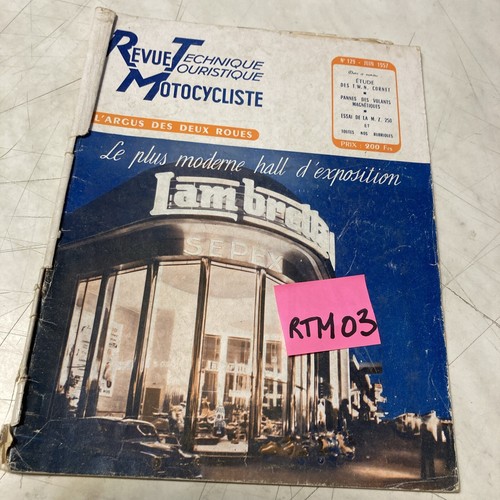 Revue technique motocycliste - revue,