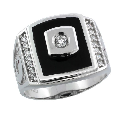 Argent sterling homme onyx - sterling,