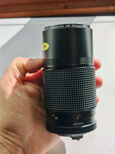 Objectif konica hexanon - objectif,