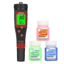pH-mètre pour Eau hydroponique, testeur de pH numérique, testeur TDS, EC PPM ...