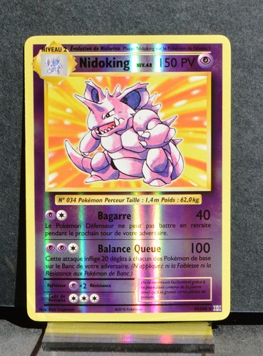 Carte pokémon 108 nidoking - carte,