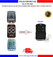 TELECOMMANDE COPIEUSE MULTIFREQUENCE ADYX TE4433H, BRAVO BLEU ou NOIRE, ECHO TX4