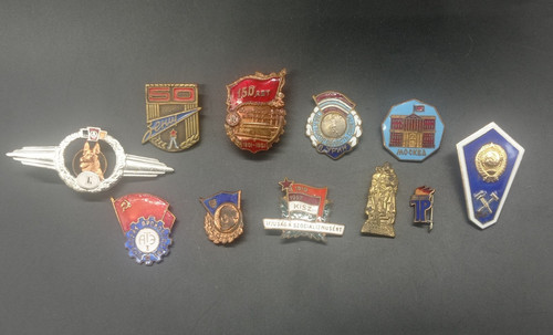 Lot insignes soviétiques - lot, d'insignes