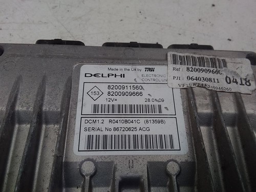 Calculateur moteur ecu kangoo - moteur,