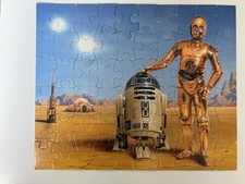Star Wars - Puzzle MB 60 pces - R2-D2 et C-3PO - TBE - 1994