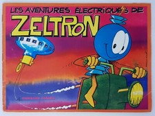 Album stickers autocollants Panini Les Aventures électriques de Zeltron TBE 1979
