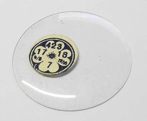 Verre montre gousset - verre,