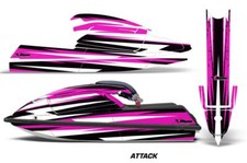 Autocollants Graphiques Pour Jet Ski Kawasaki 750 SX SXR 1992-1998 ATTACK PK
