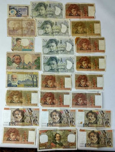 Collection vieux billets - 24,