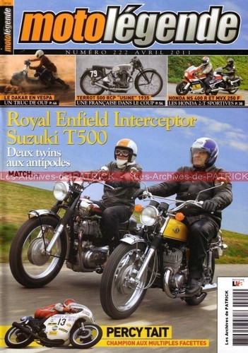 Moto legende 222 - honda, 400
