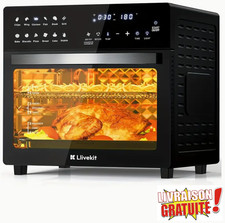 Four Air Fryer 26L Multifonction 12 en 1 Rôtissoire, Grill, Pizza, Déshydrateur