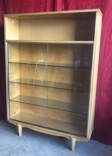 Vitrine bibliothèque vintage - vitrine,