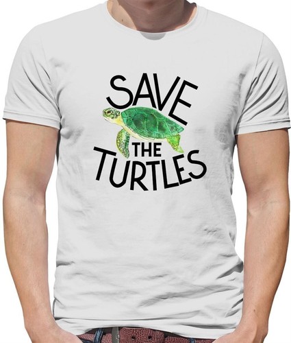 Save the tortues shirt - save,