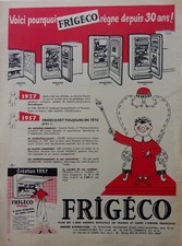 publicite     FRIGECO PAR