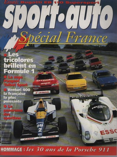 Sport auto 379 1993 - 379, bugatti