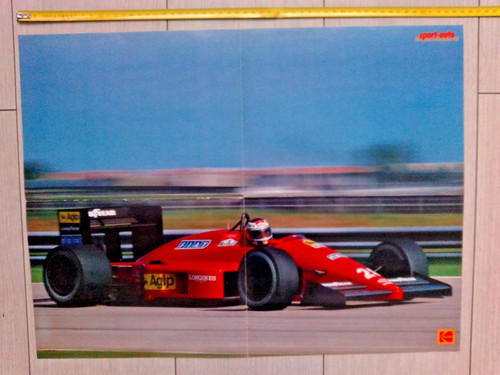 Poster vintage ferrari - ferrari, f1