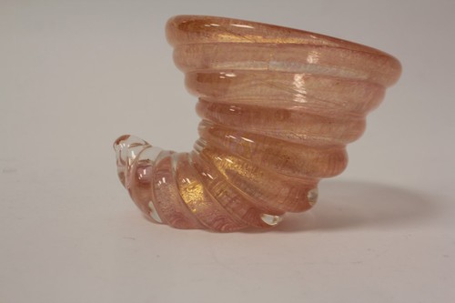 Murano vase coquillage verre - murano,