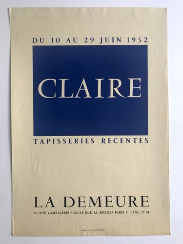 Claire galerie la - claire, (xxe),